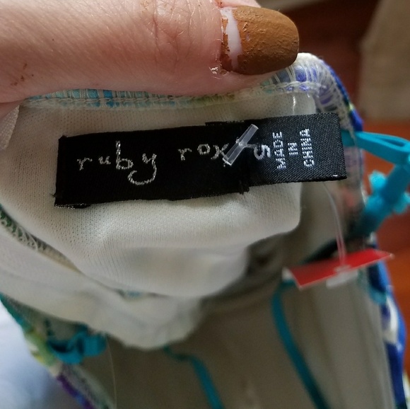 Ruby Rox Size Jr S Floral Dress - Picture 5 of 5